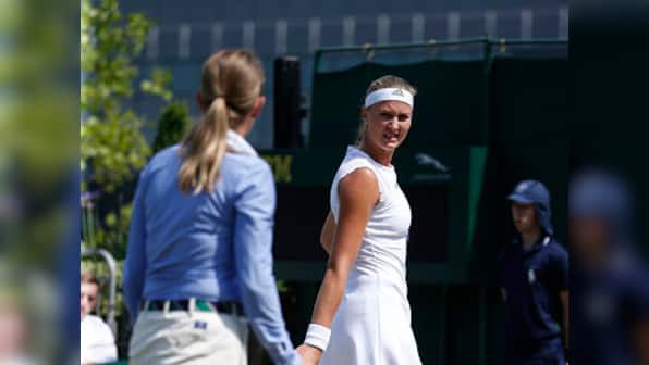 Wimbledon 2017: Kristina Mladenovic, Alison Riske cite 'hole in the court' for wanting to quit