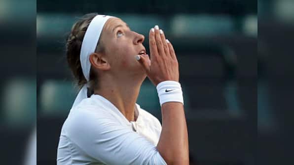 Wimbledon 2017: Victoria Azarenka's comeback from pregnancy off to a shaky start
