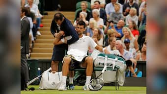 Wimbledon 2017: Novak Djokovic considers taking a break after quarter-final retirement enforced by injury
