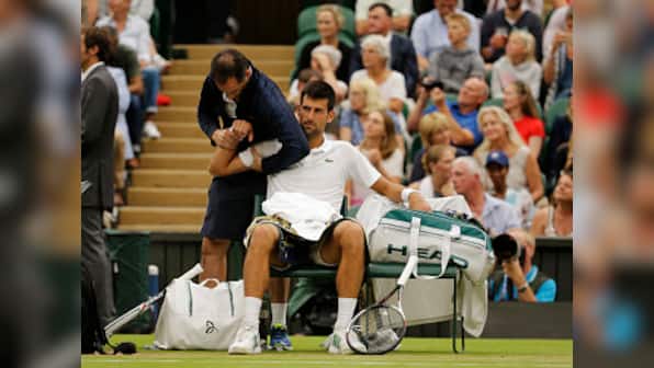 Wimbledon 2017: Novak Djokovic considers taking a break after quarter-final retirement enforced by injury