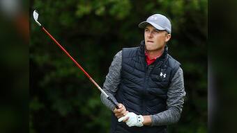 British Open 2017: Jordan Spieth shares lead with Brooks Kopeka and Matt Kuchar after first round