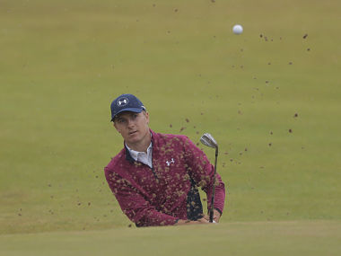 British Open 2017: Jordan Spieth clinches solo lead after weather-plagued second round British Open 2017: Jordan Spieth clinches solo lead after weather-plagued second round