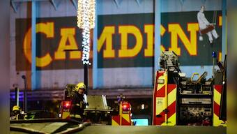 London Camden Market fire: 70 firefighters and ten fire engines manage to bring blaze under control