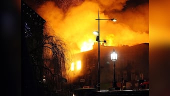 China building fire: One arrested for suspected involvement; 24 disaster relief teams set up