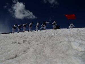 Representational image of PLA sodliers at the Indo-China border. Reuters