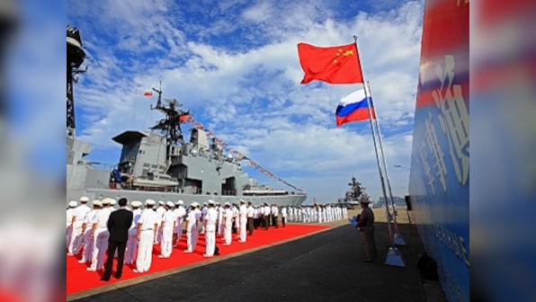 Chinese ships conduct live firing drills in Mediterranean; to hold joint naval exercise with Russia
