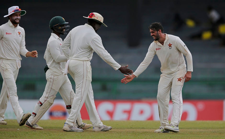 Cremer, though, wasn't finished yet. He also got rid of his opposite number Chandimal to put Zimbabwe in control. AP