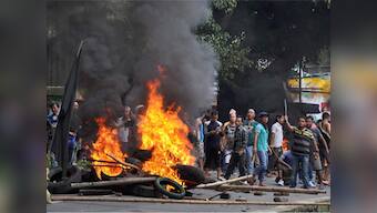 Darjeeling unrest: Gorkhaland supporters clash with cops at Jaigaon, set police vehicles afire