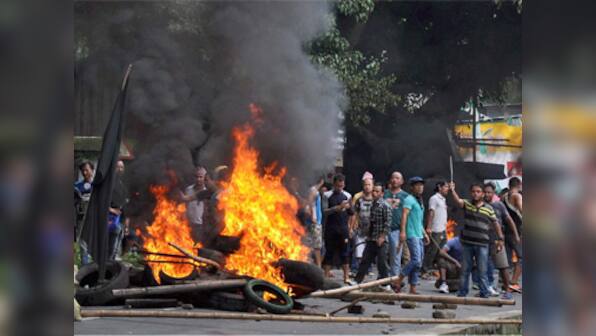 Darjeeling unrest: Gorkhaland supporters clash with cops at Jaigaon, set police vehicles afire
