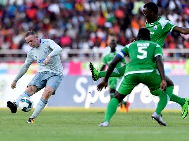 Premier League: Wayne Rooney marks Everton return with a screamer against Kenya's Gor Mahia in pre-season