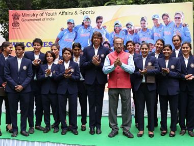 ICC Women's World Cup 2017: Mithali Raj and Co felicitated by Sports Minister Vijay Goel ICC Women's World Cup 2017: Mithali Raj and Co felicitated by Sports Minister Vijay Goel