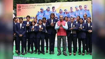 ICC Women's World Cup 2017: Mithali Raj and Co felicitated by Sports Minister Vijay Goel