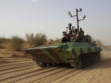 DRDO has developed an unmanned, remotely operated tank for Indian military. What is its name