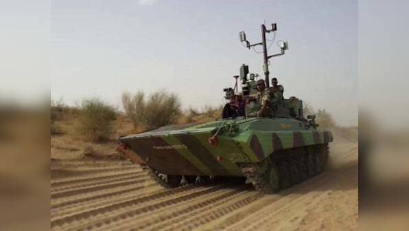DRDO develops India's first unmanned tank, Muntra; rolls it out of Chennai lab