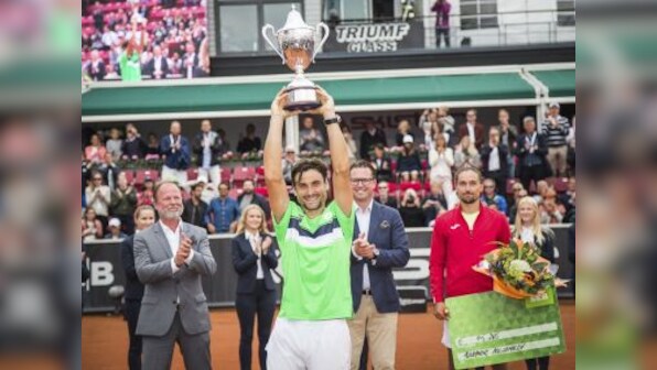 Tennis roundup: Lucky loser Andrey Rublev wins title; David Ferrer, Kiki Bertens among other winners