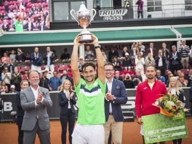 Tennis roundup: Lucky loser Andrey Rublev wins title; David Ferrer, Kiki Bertens among other winners Tennis roundup: Lucky loser Andrey Rublev wins title; David Ferrer, Kiki Bertens among other winners