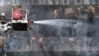 Fire breaks out at Prime Minister's Office; 10 fire engines rushed to spot, no injuries reported