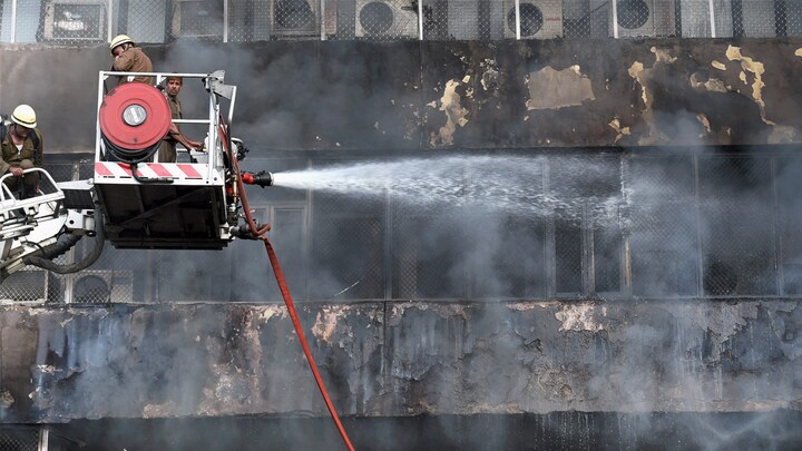 Fire breaks out at Prime Minister's Office; 10 fire engines rushed to spot, no injuries reported