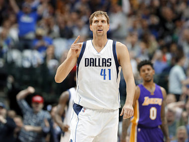 NBA: Dirk Nowitzki joins 20-season club after signing new deal with the Dallas Mavericks NBA: Dirk Nowitzki joins 20-season club after signing new deal with the Dallas Mavericks