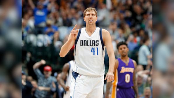 NBA: Dirk Nowitzki joins 20-season club after signing new deal with the Dallas Mavericks