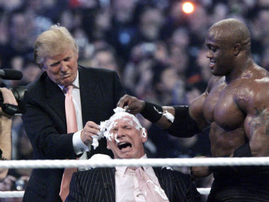 Donald Trump's aggressiveness, insult acts may have come straight out of pro-wrestling circuit Donald Trump's aggressiveness, insult acts may have come straight out of pro-wrestling circuit