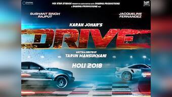 Drive poster: Sushant Singh Rajput, Jacqueline Fernandez starrer looks 'fast and furious'
