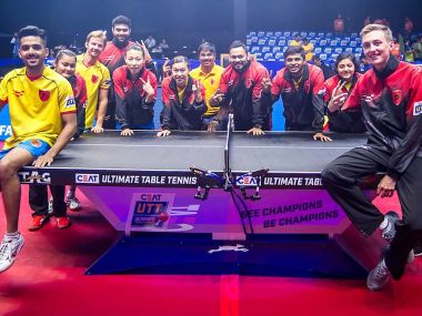 Ultimate Table Tennis 2017: Falcons TTC justify their top dog status with effortless win over Maharashtra United Ultimate Table Tennis 2017: Falcons TTC justify their top dog status with effortless win over Maharashtra United