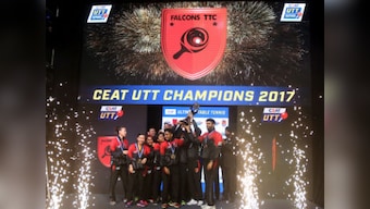 Ultimate Table Tennis final 2017: Falcons TTC triumph over Shaze Challengers as sport takes giant strides in India