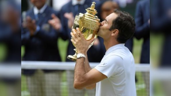 Wimbledon 2017: Roger Federer's journey from racquet-smashing novice to sporting role model