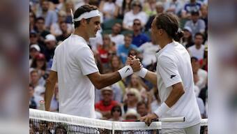 Wimbledon 2017: Roger Federer handed 85th win at All England Club after Alexandr Dolgopolov retires