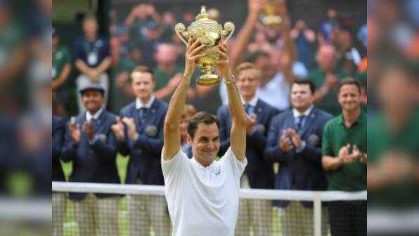 Wimbledon 2017: Roger Federer wins record 8th title as Marin Cilic's bid ends in tears