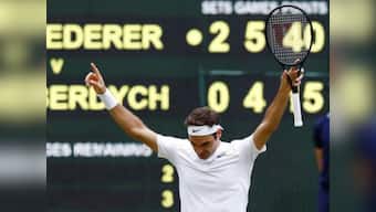 Wimbledon 2017, men's semi-finals, highlights: Roger Federer beats Tomas Berdych, will face Marin Cilic
