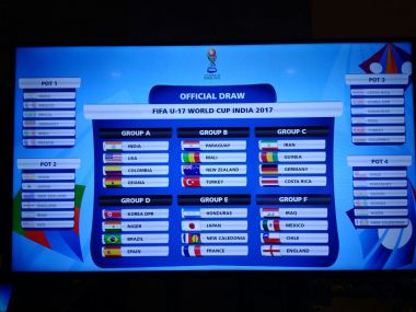 FIFA U-17 World Cup 2017: India placed in tough group with two-time champions Ghana, US and Colombia FIFA U-17 World Cup 2017: India placed in tough group with two-time champions Ghana, US and Colombia