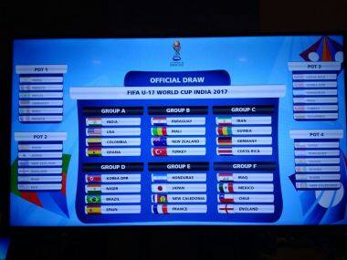 FIFA U-17 World Cup 2017: India placed in tough group with two-time champions Ghana, US and Colombia