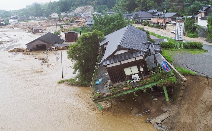 Japan floods: Six dead, over four lakh evacuated as heavy rains leave trail of destruction
