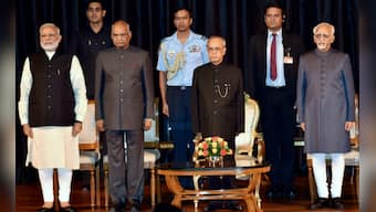 Narendra Modi releases book of Pranab Mukherjee's selected speeches, thanks outgoing president for guidance