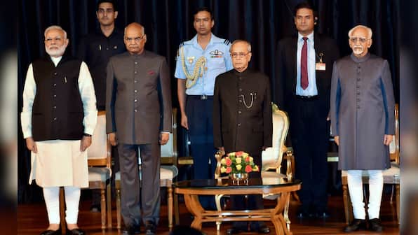 Narendra Modi releases book of Pranab Mukherjee's selected speeches, thanks outgoing president for guidance