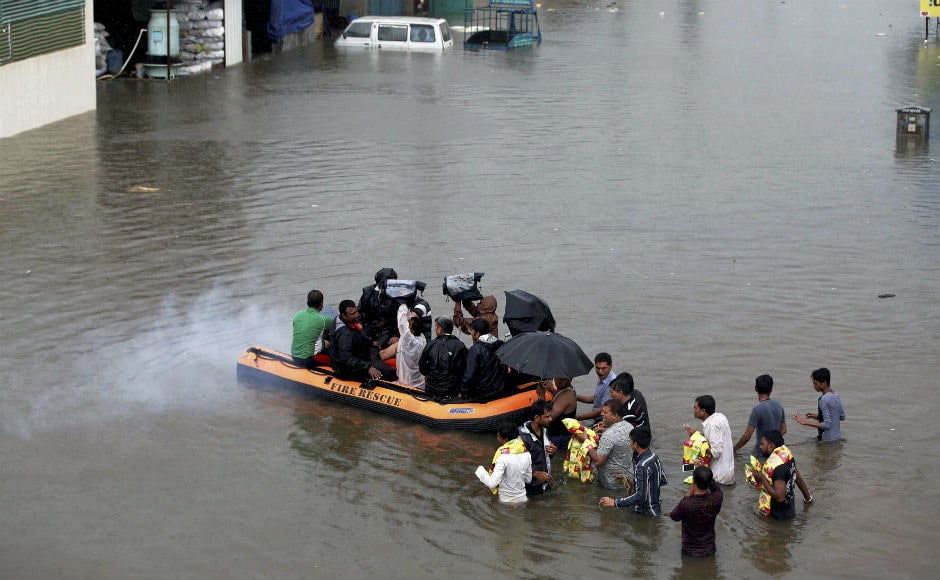 Indian Army, Indian Air Force and NDRF were called in for rescue and relief operations. So far 39,000 people in Gujarat have been rescued. PTI Indian Army, Indian Air Force and NDRF were called in for rescue and relief operations. So far 39,000 people in Gujarat have been rescued. PTI