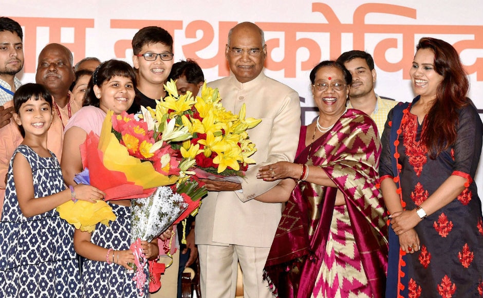 Kovind thanked all those who supported him in his journey and said that the moment is emotional for him. He vowed to represent all those struggling to make a living. PTI Kovind thanked all those who supported him in his journey and said that the moment is emotional for him. He vowed to represent all those struggling to make a living. PTI