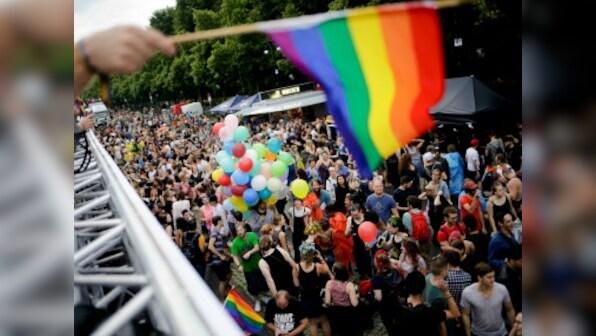 Thousands dance through streets of Berlin to celebrate same sex marriage, promote LGBT rights