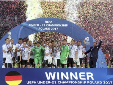 Germany won their second U21 Euro title after beating Spain in the final. AP