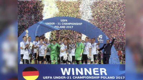 UEFA Euro U-21 Championship: Germany stun Spain to claim second title thanks to Mitchell Weiser header