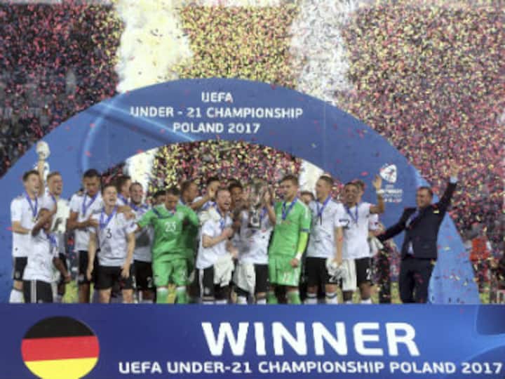 UEFA Euro U-21 Championship: Germany stun Spain to claim second title thanks to Mitchell Weiser header