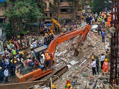 Ghatkopar building collapse: Shiv Sena leader Sunil Shitap detained, Devendra Fadnavis visits site Ghatkopar building collapse: Shiv Sena leader Sunil Shitap detained, Devendra Fadnavis visits site