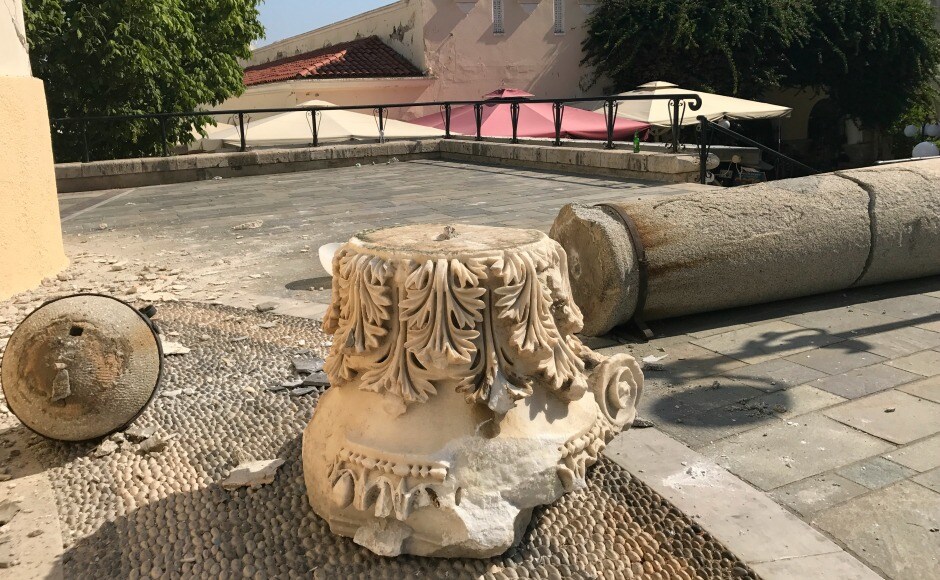 Emergency services said several people were injured in the Turkish city of Bodrum as they tried to flee the quake. AP Emergency services said several people were injured in the Turkish city of Bodrum as they tried to flee the quake. AP