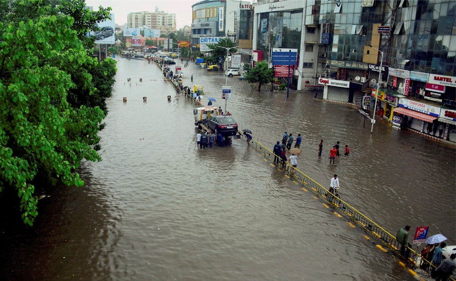 Gujarat Floods: 10,000 People Evacuated After Sabarmati River Overflows