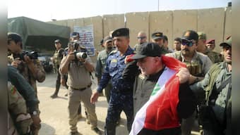 Iraq PM Haider al-Abadi visits Mosul, congratulates troops for liberating land from Islamic State