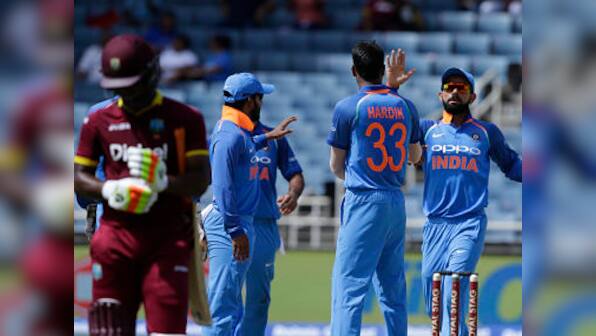 India vs West Indies: Virat Kohli says he's delighted by Hardik Pandya and Kedar Jadhav's explosive batting