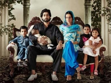 Haseena Parkar new poster: Shraddha Kapoor looks homely while surrounded by on-screen family