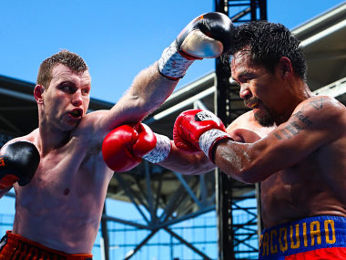 Australian boxer and WBO welterweight champion Jeff Horn and his